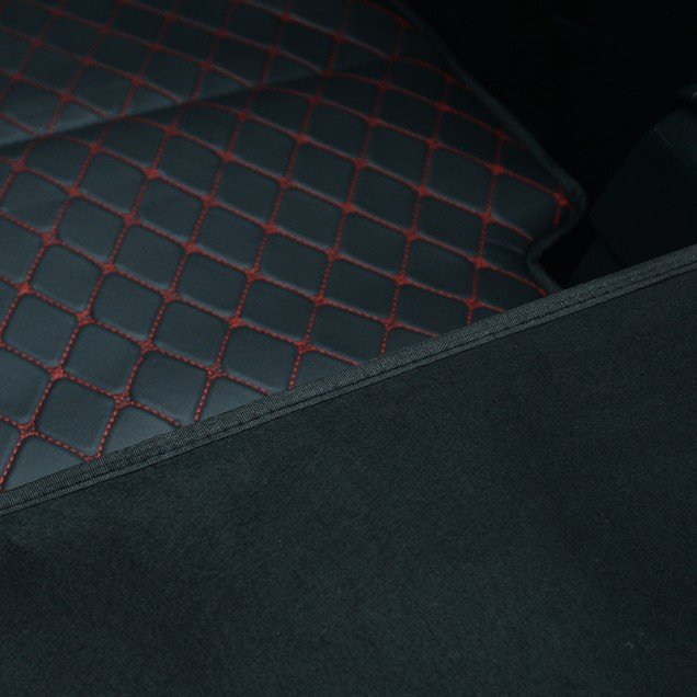 Cheapest Universal Diamond Car Bed - Non-Inflatable Black and Red Stitching Luxury Leather Diamond Car Bed Mattress Cheapest Universal Diamond Car Bed - Non-Inflatable Black and Red Stitching Luxury Leather Diamond Car Bed Mattress
