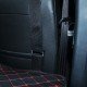 Cheapest Universal Diamond Car Bed - Non-Inflatable Black and Red Stitching Luxury Leather Diamond Car Bed Mattress Cheapest Universal Diamond Car Bed - Non-Inflatable Black and Red Stitching Luxury Leather Diamond Car Bed Mattress