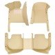 Cheapest Beige Luxury Leather Diamond Car Floor Mats Cheapest Beige Luxury Leather Diamond Car Floor Mats