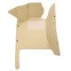 Cheapest Beige Luxury Leather Diamond Car Floor Mats Cheapest Beige Luxury Leather Diamond Car Floor Mats