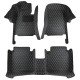 Cheapest Black and Beige Stitching Luxury Leather Diamond Car Floor Mats Cheapest Black and Beige Stitching Luxury Leather Diamond Car Floor Mats