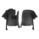 Cheapest Black and Beige Stitching Luxury Leather Diamond Car Floor Mats Cheapest Black and Beige Stitching Luxury Leather Diamond Car Floor Mats