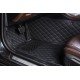 Cheapest Black and Black Stitching Luxury Leather Diamond Car Floor Mats Cheapest Black and Black Stitching Luxury Leather Diamond Car Floor Mats