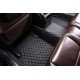 Cheapest Black and Black Stitching Luxury Leather Diamond Car Floor Mats Cheapest Black and Black Stitching Luxury Leather Diamond Car Floor Mats