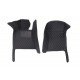 Cheapest Black and Black Stitching Luxury Leather Diamond Car Floor Mats Cheapest Black and Black Stitching Luxury Leather Diamond Car Floor Mats