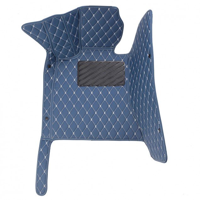 Cheapest Blue Luxury Leather Diamond Car Floor Mats Cheapest Blue Luxury Leather Diamond Car Floor Mats