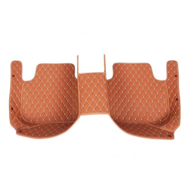 Cheapest Brown Luxury Leather Diamond Car Floor Mats Cheapest Brown Luxury Leather Diamond Car Floor Mats