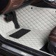 Cheapest Grey Luxury Leather Diamond Car Floor Mats Cheapest Grey Luxury Leather Diamond Car Floor Mats