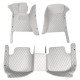 Cheapest Grey Luxury Leather Diamond Car Floor Mats Cheapest Grey Luxury Leather Diamond Car Floor Mats