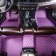 Cheapest Purple Luxury Leather Diamond Car Floor Mats Cheapest Purple Luxury Leather Diamond Car Floor Mats