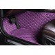 Cheapest Purple Luxury Leather Diamond Car Floor Mats Cheapest Purple Luxury Leather Diamond Car Floor Mats