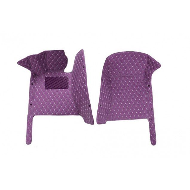 Cheapest Purple Luxury Leather Diamond Car Floor Mats Cheapest Purple Luxury Leather Diamond Car Floor Mats