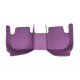 Cheapest Purple Luxury Leather Diamond Car Floor Mats Cheapest Purple Luxury Leather Diamond Car Floor Mats