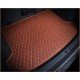 Cheapest Brown Luxury Leather Diamond Trunk Base Mats Cheapest Brown Luxury Leather Diamond Trunk Base Mats