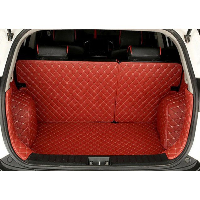 Cheapest Wine Red Full Cover Luxury Leather Diamond Trunk Car Floor Mats Cheapest Wine Red Full Cover Luxury Leather Diamond Trunk Car Floor Mats
