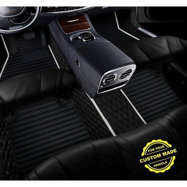 Cheapest White Hybrid Line Series Premium Car Floor Mats Cheapest White Hybrid Line Series Premium Car Floor Mats