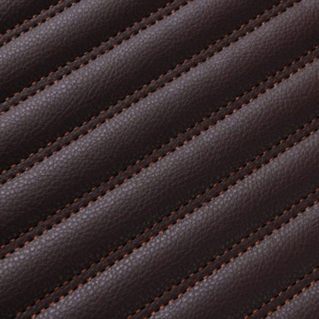 Cheapest Dark Brown Luxury Leather Stripe Car Floor Mats Cheapest Dark Brown Luxury Leather Stripe Car Floor Mats