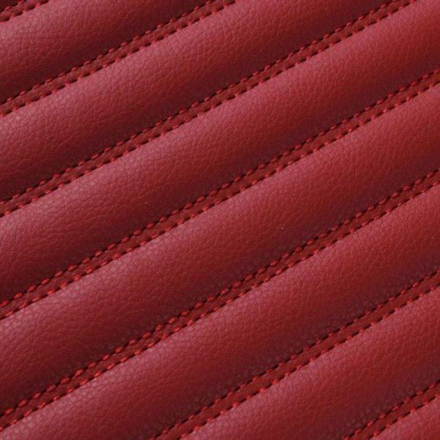 Cheapest Maroon Luxury Leather Stripe Car Floor Mats Cheapest Maroon Luxury Leather Stripe Car Floor Mats