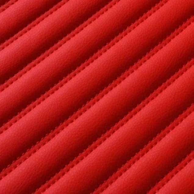 Cheapest Red Luxury Leather Stripe Car Floor Mats Cheapest Red Luxury Leather Stripe Car Floor Mats