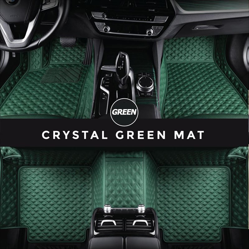 Cheapest Green Crystal Elite Luxury Hybrid Car Mats