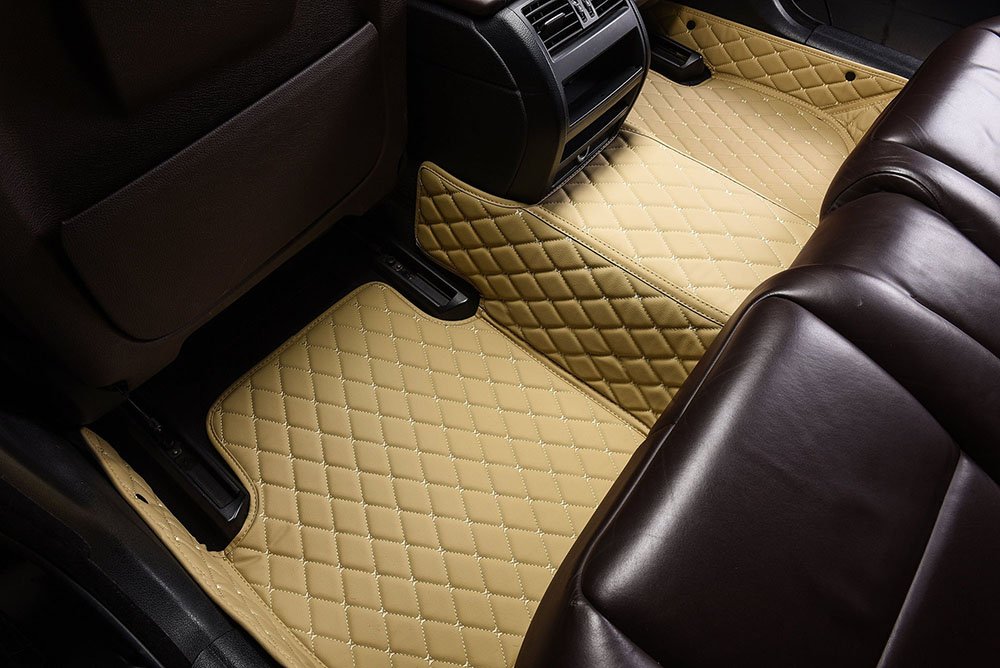 Cheapest Beige Custom Diamond Car Mats