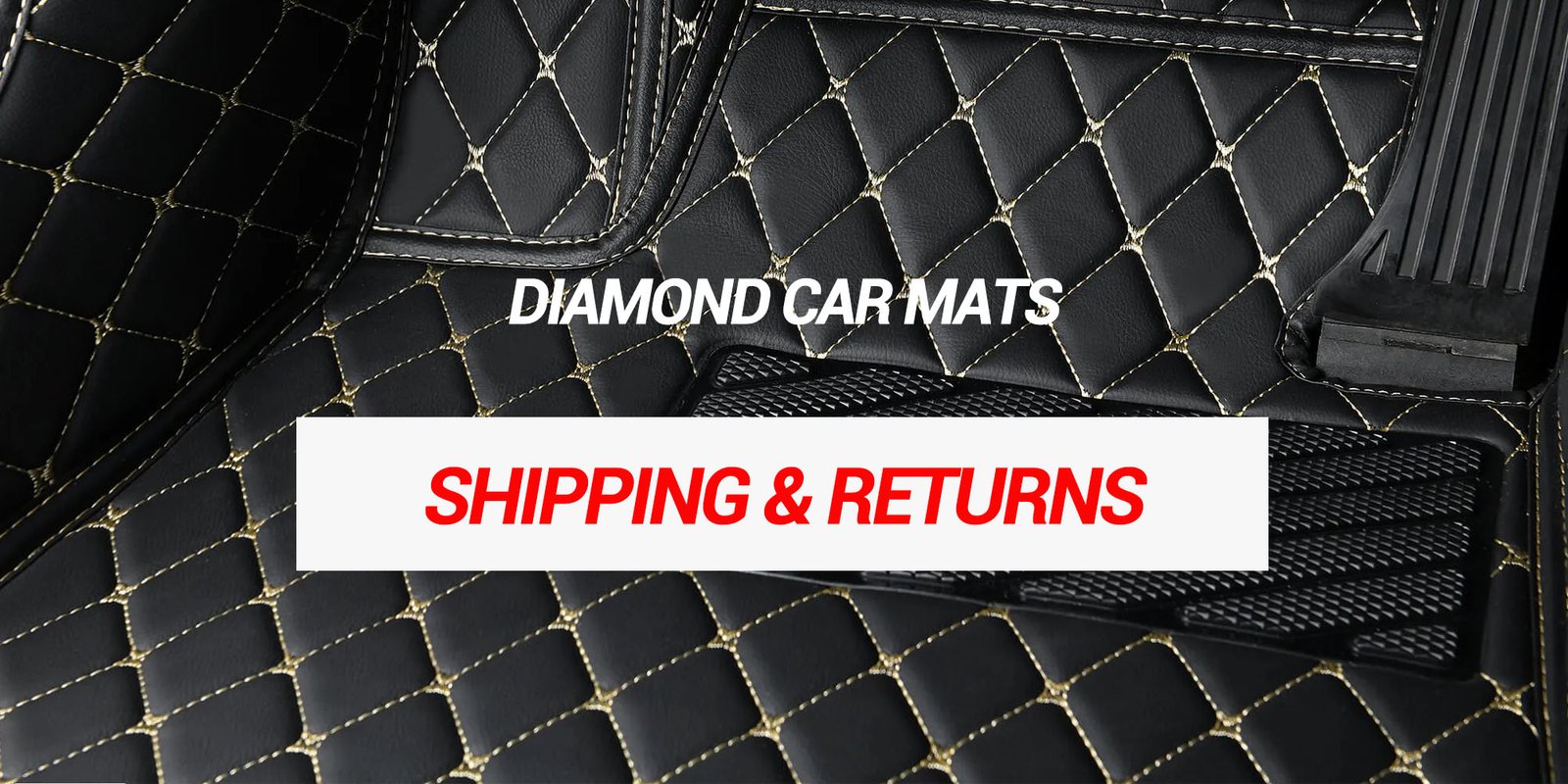 Car Diamond Mats Shipping & Returns